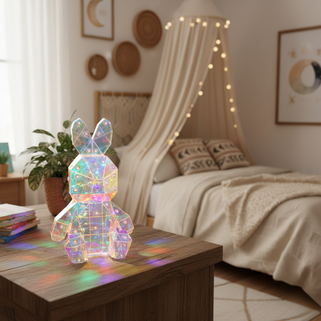 LAMPARA NAVIDEÑA LED 3D