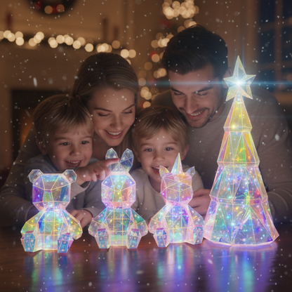 LAMPARA NAVIDEÑA LED 3D